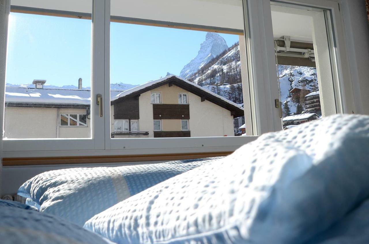 Ferienwohnung Haus Viktoria A Zermatt Exterior foto